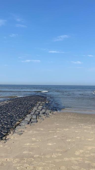 Strandhuisje Daan Dicht Bij Zee En Strand カラントスウオーフ エクステリア 写真